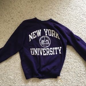 NYU sweatshirt